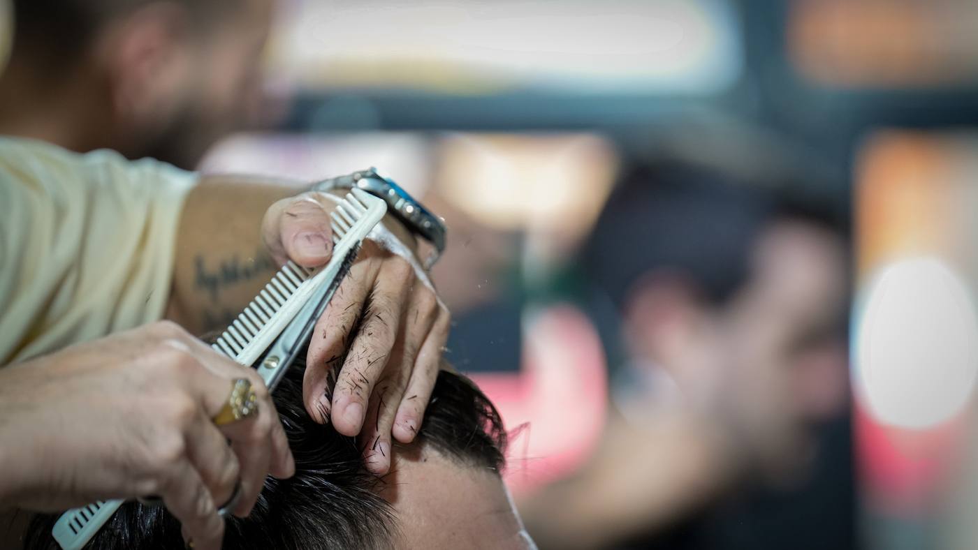 Corte de precisión en The Brooklyn Barber
